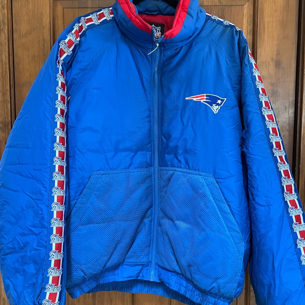 Blue NFL Team Jacket with Logo